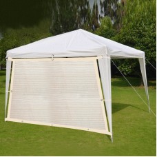 Shatex Patio Awning Breathable Shade Cloth 16x20ft Beige   